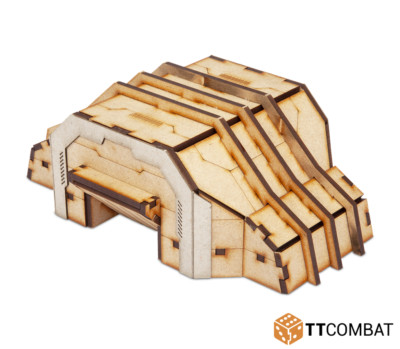 SFX014 TTCombat - Si-Fi X - Eyrie Bunker (10mm) (Terrain, Battletech)