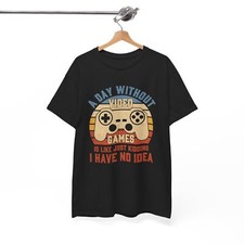 Controller T-Shirt Gaming Graphic Tee Funny Video Game Shirt Gaming Shirt