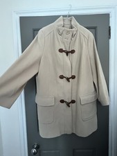 Gerry Weber Size 18 Size 20 Cream Parker Coat