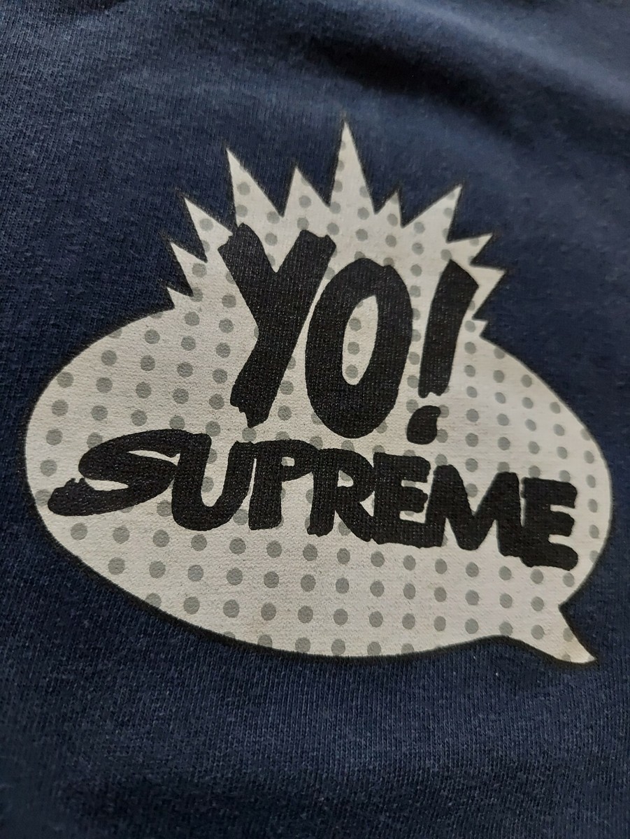 RARE Vintage Supreme YO! MTV RAPS T Shirt LARGE 1999 Box