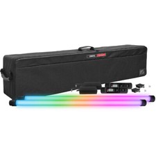 Vibesta Peragos 120C PIXEL Multi-Color RGBW LED Tube 2-Light Kit