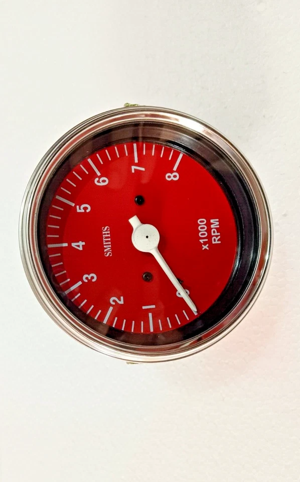 Smiths Replica Tachometer 0-8000 RPM Electronics Electric 85MM RC - Image 3 of 3
