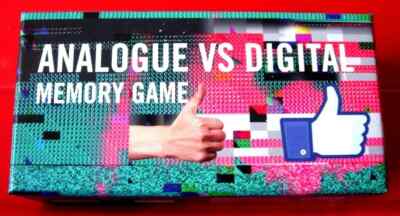 ANALOG VS DIGITAL Memory-Spiel 100 % vollständig passende Paare BIZ-Verlag