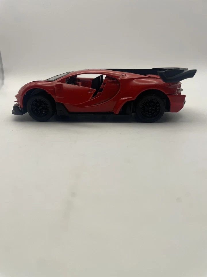 Toy Model Buggati Chiron 1:34 Scale Red Car. - Image 4 of 4