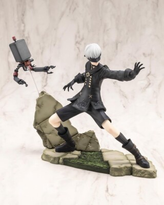 ARTFX J NieR：Automata Ver1.1a 9S 1/8 KOTOBUKIYA 1/8 ARTFX J NieR:Automata Ver1.1a 9S PVC Figure New | eBay