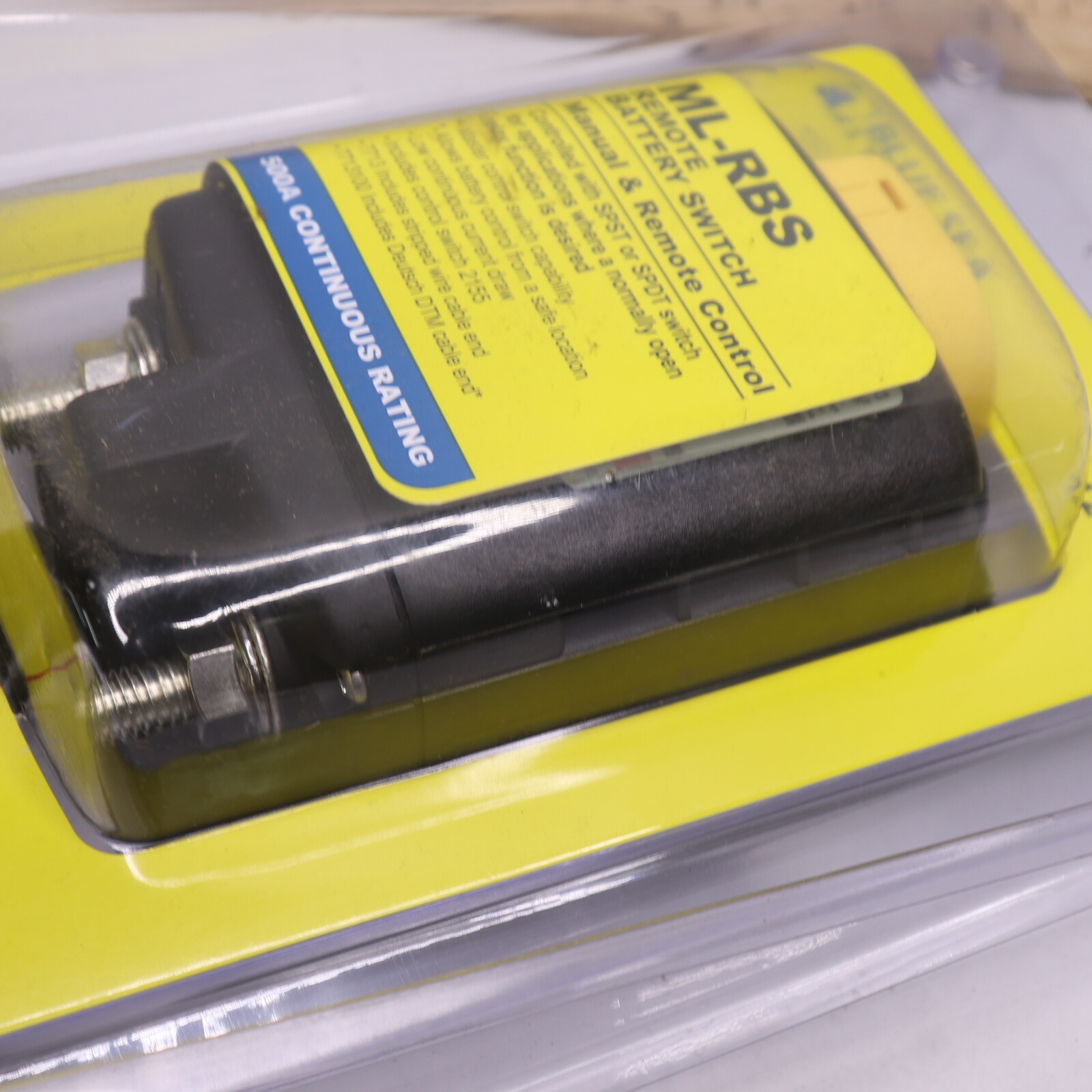 Blue Sea Remote Battery Switch With Manual 12V 7713 eBay