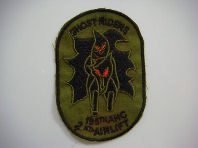 US 2nd AiIRLIFT GHOST RIDERS PLT 195th ASSAULT HELICOPTER Co, VIETNAM ...
