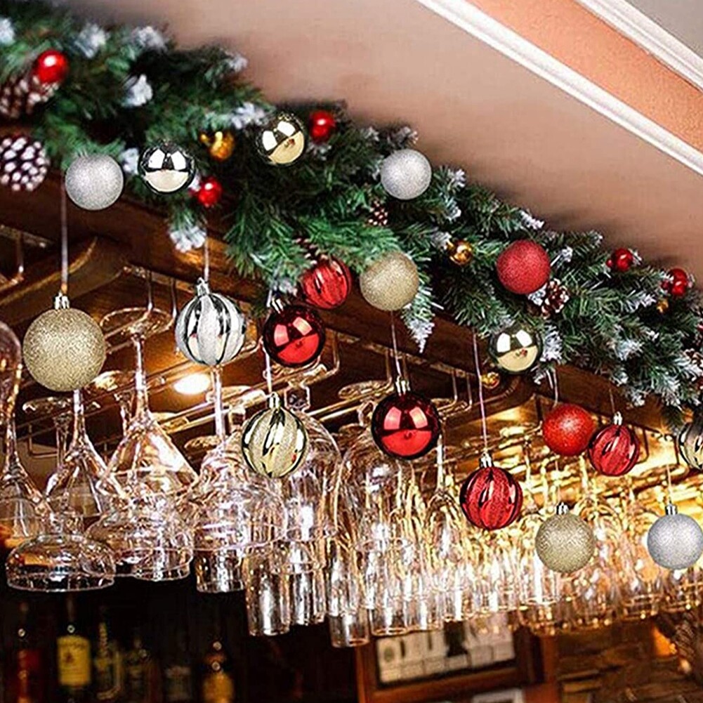 30pcs Large Christmas Tree Balls DIY Baubles Party Wedding Ornament Decoration eBay