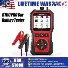 6V/12V/24V 2-120Ah, 100-3000 CCA BT60 PRO Car Battery Tester Universal