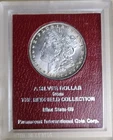1897 P Morgan Silver Dollar Redfield Paramount Rainbow Toned Choice BU UNC MS