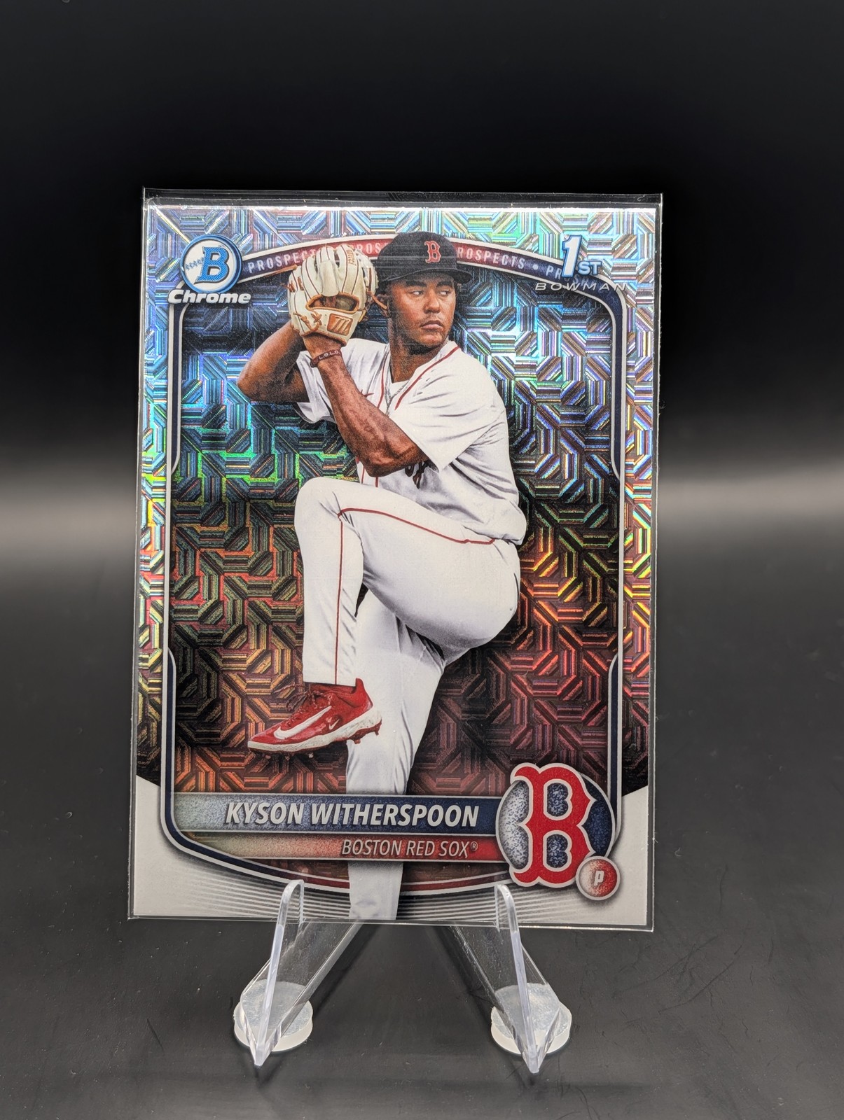 2025 Bowman Draft #BDC-29 Kyson Witherspoon Chrome Mojo Refractor