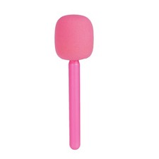FONDFRAMORY Microphone Interview Handheld Adapter Wireless Mic Holder Pink