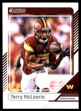 Terry McLaurin 2024 Donruss #34 Commanders NFL READ FREE SHIPPING AutographDen