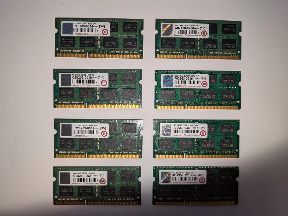 Preços baixos em Transcend DDR3 SDRAM 4 GB capacidade por Módulo