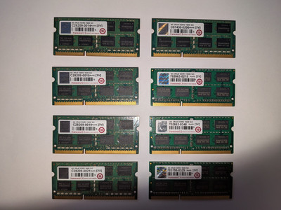 Transcend 4GB DDR3 1600 SO-DIMM CL11 2Rx8 Memory