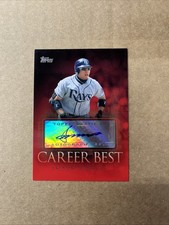 2009 Topps - Career Best Autographs Akinori Iwamura #CBA-AI Running (AU) MLB