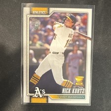 Topps 2026 Series 1 Nick Kurtz Athletics Rookie Card #97 All-Star Insert