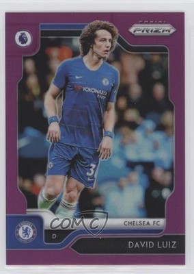 2019-20 Panini Prizm Premier League Purple Prizm 92/99 David Luiz #17 09w1