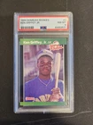 1989 Donruss the Rookies Ken Griffey Jr #3 (RC) PSA 8