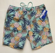Hurley Men's Swim Trunks Size S Bahia Tropical Mist HSP25SMB New with Tags