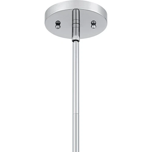 Polished Chrome  Mini Pendant from the Haze Collection - Picture 6 of 6