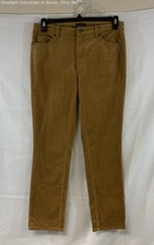 Talbots Women's Brown Corduroy Straight Leg Pants Size 8P