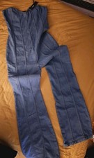 Catch Me Outside Denim Jumpsuit - Medium Wash