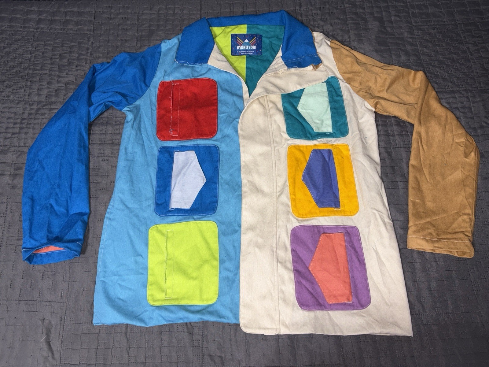 Mokuyobi Colorblock Patchwork Jacket Multicolor - image 1
