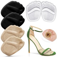 Metatarsal Pads for Women,Anti Sliding Foot Pads for Open ToeShoe,Forefoot Pa...