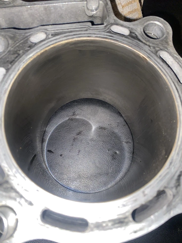 Jarra de manga cilíndrica Honda Crf450r 2004-2008 extremo superior 2004 OEM Foto 3 de 4