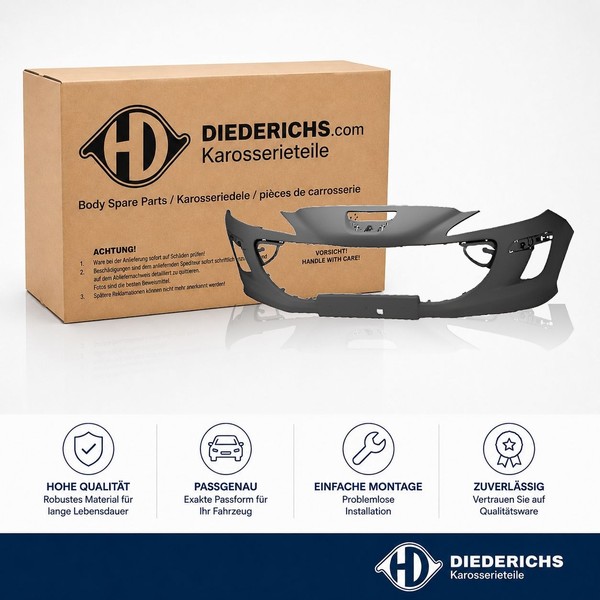 StossfÄNger Vorne Diederichs 4235050 FÜR Peugeot Stossstange Bumper-image