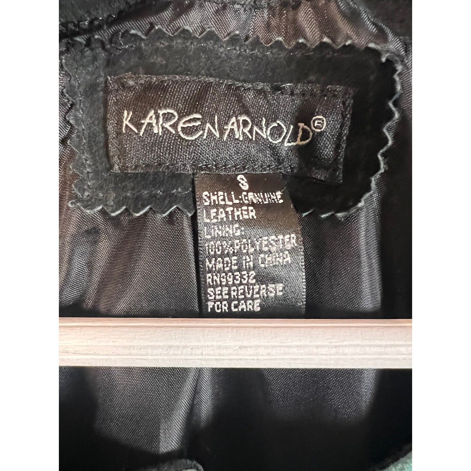 VTG Patchwork Patchwork Suede Leather Jacket Crop… - image 6