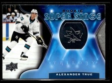 2020-21 Upper Deck Trilogy Rookie Super Stage AT Alexander True San Jose Sharks