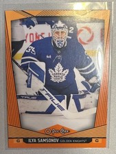 2024-25 Ilya Samsonov Orange Parallel O-Pee-Chee Hockey[07/25][#137][Vegas]