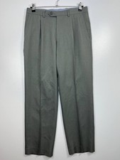 M S Marks Spencer Mens Dress Pants Light Grey Trousers Size 32x29