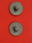 1984 Vintage GI Joe Cobra Rattler set of two front Engine Intake Cover part