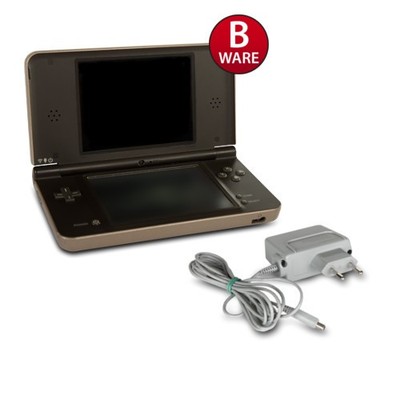 Nintendo Dsi Xl Handheld Konsole In Dunkelbraun mit Ladekabel und Stift #91B