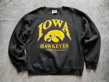 Lee Sport Vintage 90s Iowa Hawkeyes Athletic Dept Pullover Fleece Sweatshirt XL