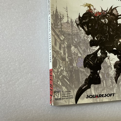 Final Fantasy Anthology Guida Strategica Ufficiale Brady Games Ps1 SquareSoft Gc - Foto 5 di 24