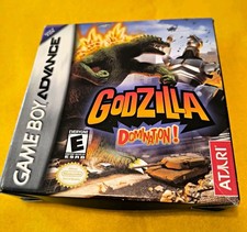 Atari Godzilla: Domination! Game Boy Advance Multiplayer Manual Incl. CIB Tested