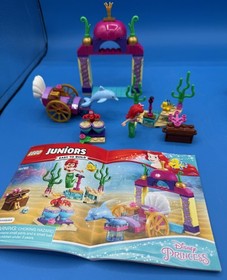 TWO (2) LEGO JUNIORS SETS 10726 STEPHANIE'S HORSE AND 10765 ARIEL'S CONCERT 100%