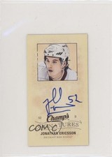 2009-10 Upper Deck Champ's Mini Signatures Jonathan Ericsson #CS-ER Auto 0f6