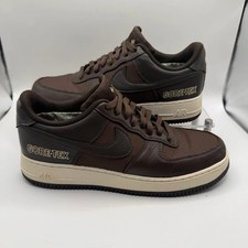 Nike Air Force 1 Low Gore-Tex Brown Mens 9.5 CT2858-201 GTX Waterproof 2020