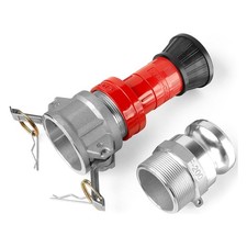 1X(Feuerwehrschlauchdüse, 2 Zoll NPSH Schwerlast Industrie Feuerwehrschlauch konstanter Durchfluss 3119