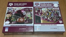 x2 NEW AUTHENTIC Texas A&M College Puzzle Lot...