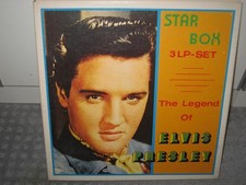 3-LP-Box Elvis Presley "The Legend of", Rock´n Roll der 50er/60er!