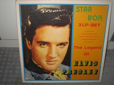 3-LP-Box Elvis Presley ''The Legend of'', Rock´n Roll der 50er/60er!