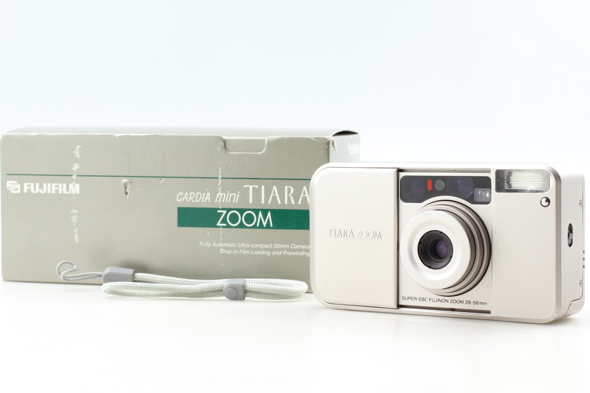 MINT in BOX ] Fujifilm Fuji Cardia Mini Tiara Zoom 35mm Film