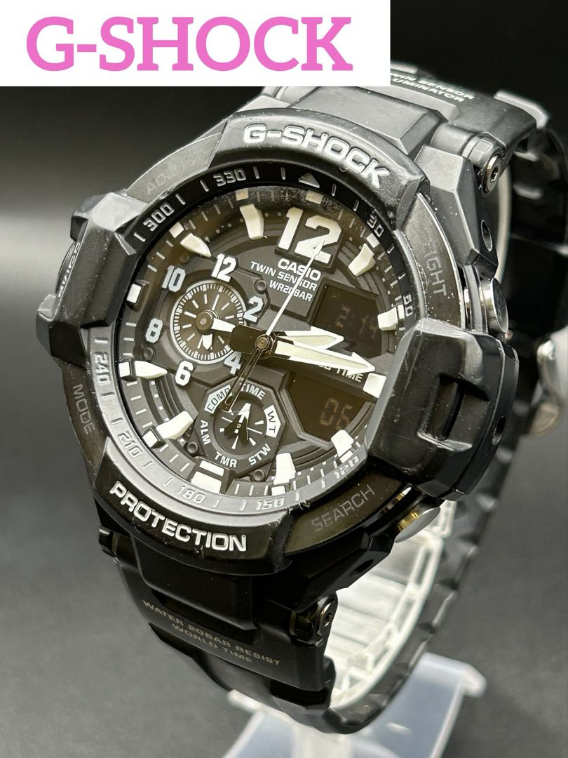 CASIO　G-SHOCK G-1100B スカイコックピット MASTER OF G GRAVITYMASTER SKY COCKPIT（スカイコックピット