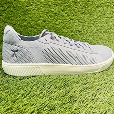 Flux Footwear Adapt Trainer Gray White Mens Size 12 Athletic Knit Shoes Sneakers